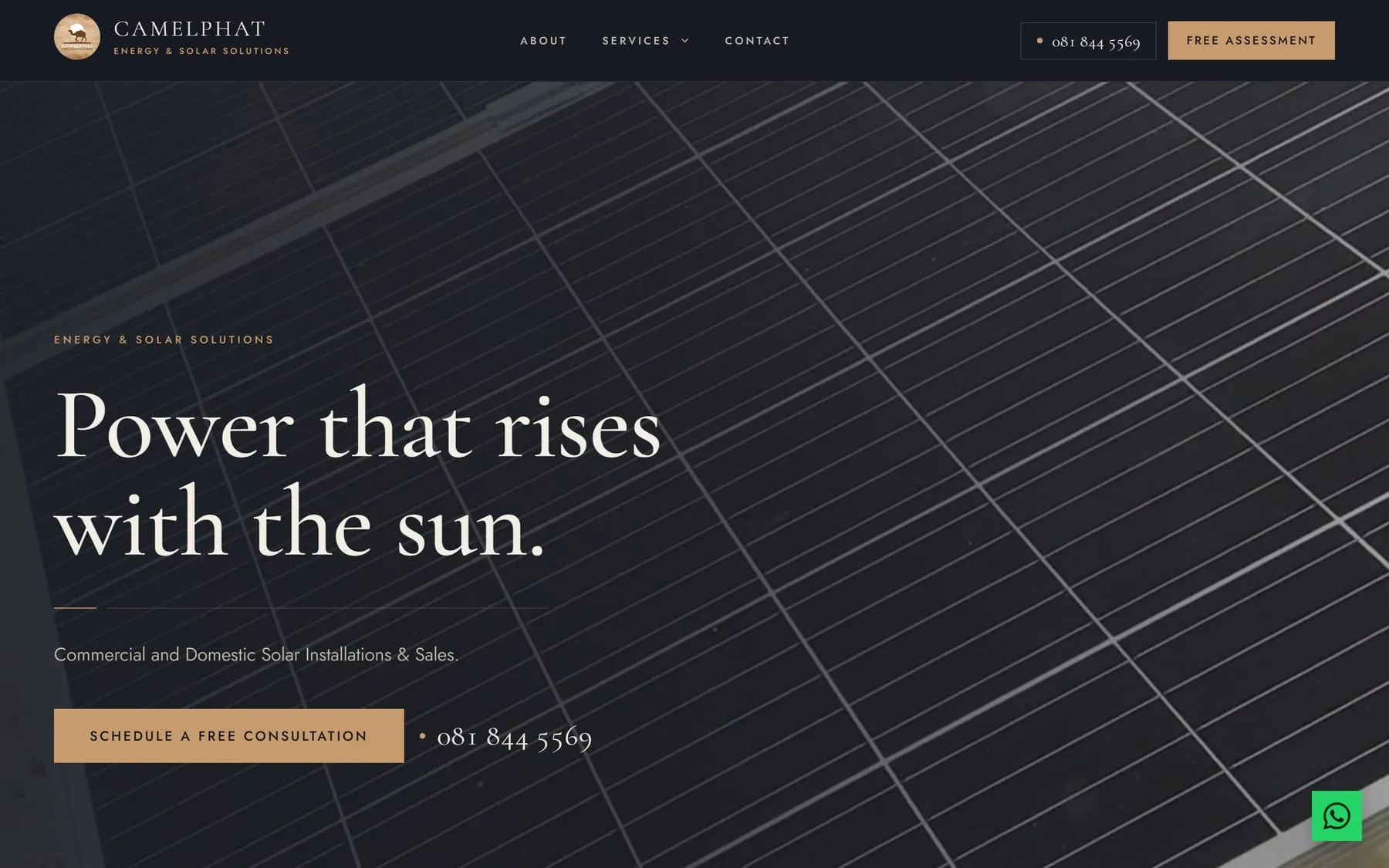 Sunward, as it looks now
